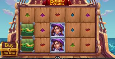 Sails of Fortune: Игровой автомат