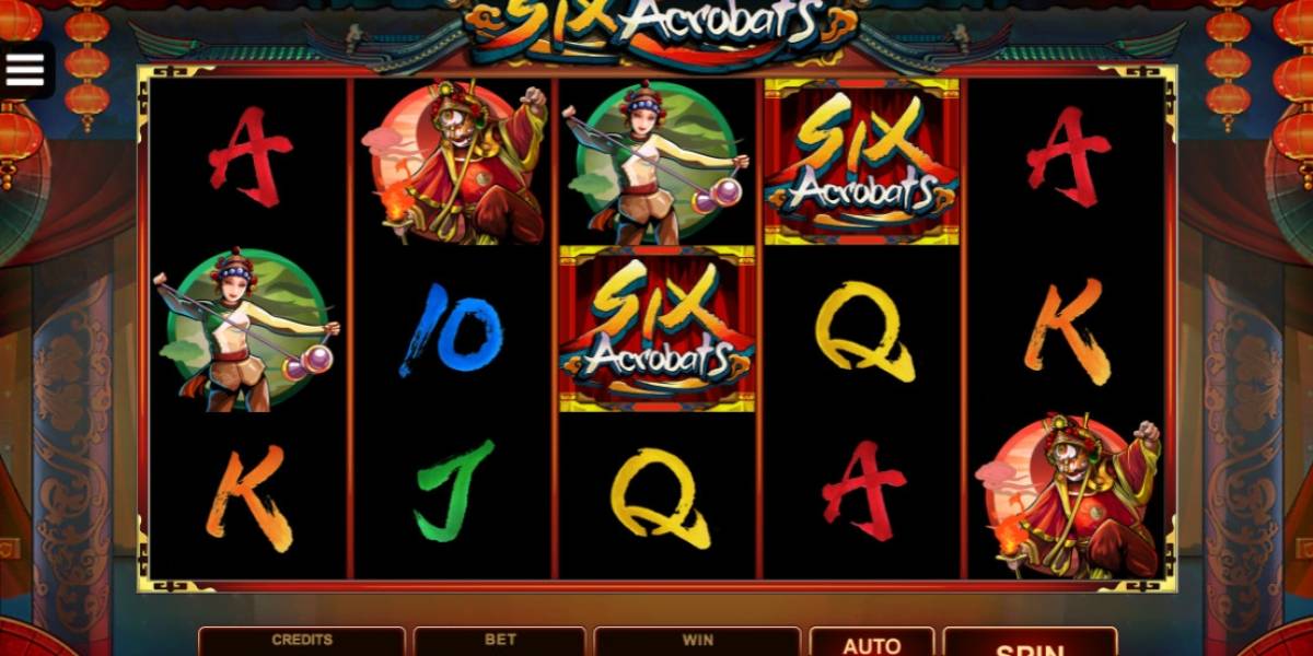 Игровой автомат Six Acrobats