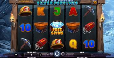 Super Miner – Silver Fortunes: Игровой автомат