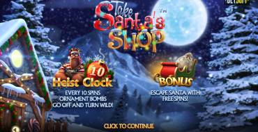 Take Santa’s Shop: Игровой автомат