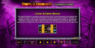 Tales of Darkness: Lunar Eclipse: Бонус