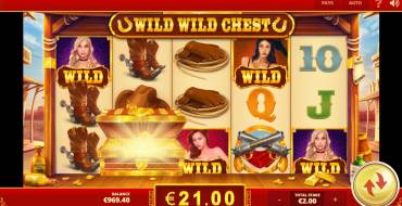 Wild Wild Chest: Выигрыши