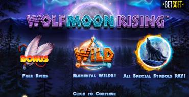 Wolf Moon Rising: Игровой автомат Wolf Moon Rising